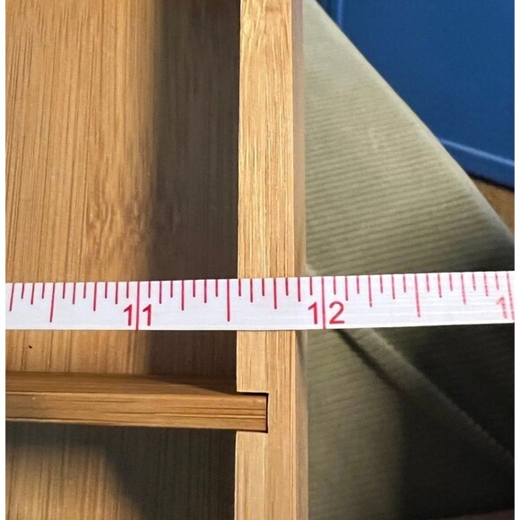 Bamboo Drawer Organizer Up to 11 Compartments (Bx 6) - Picture 9 of 10